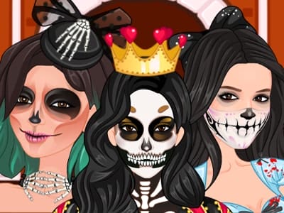 Kardashians Spooky Make Up